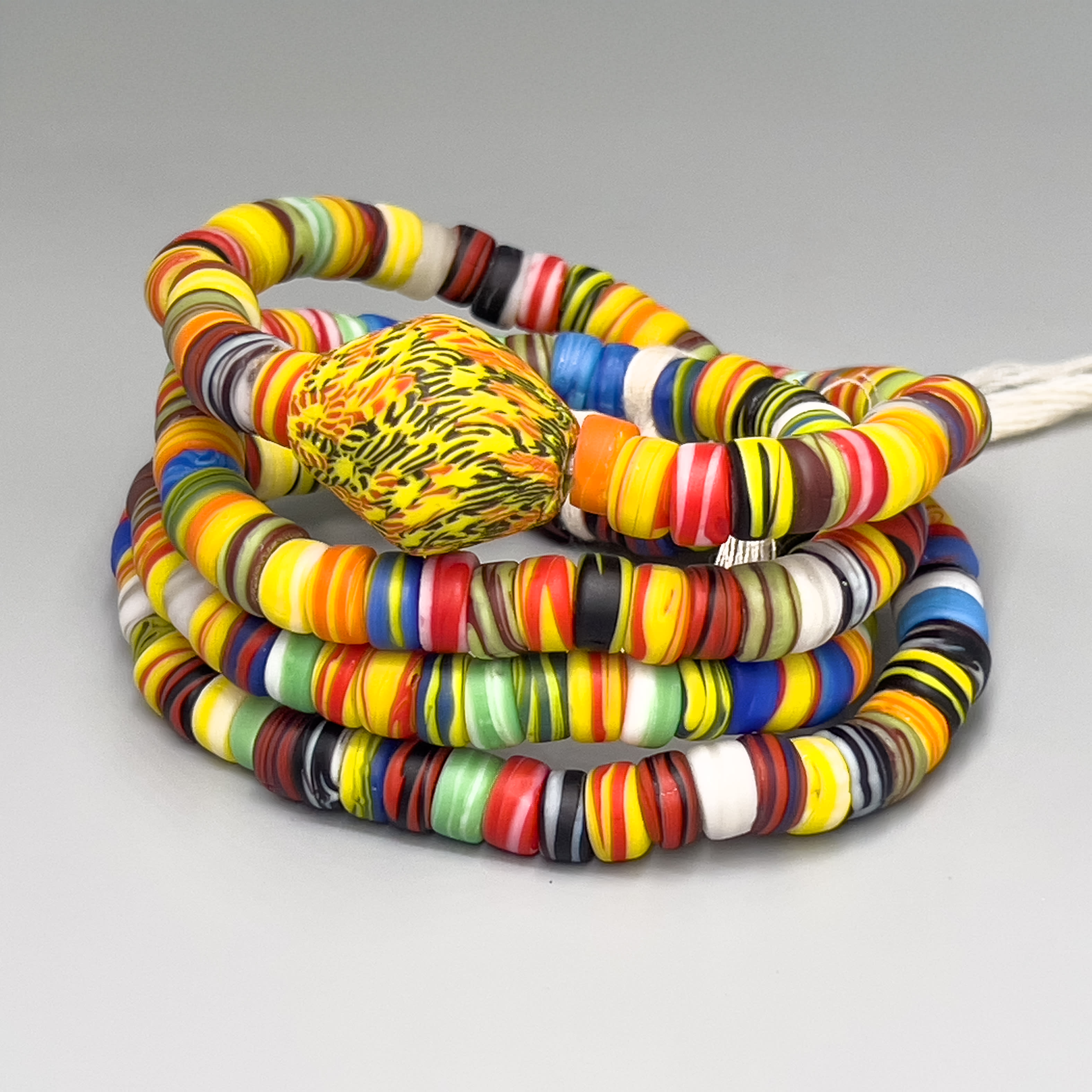 Krobo Powder Glass Beads