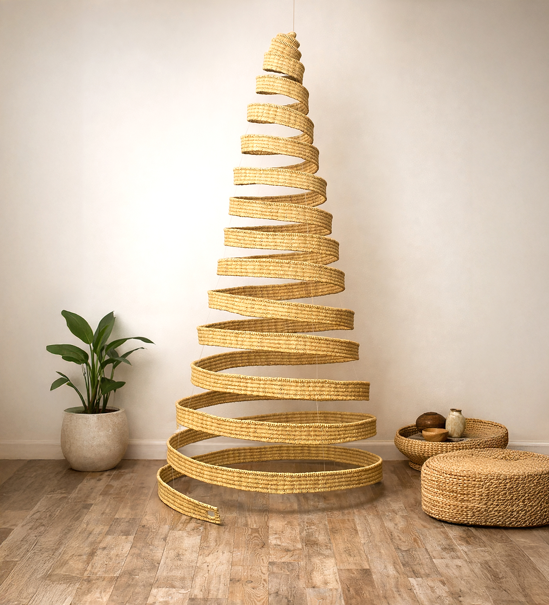 Handwoven Christmas Tree