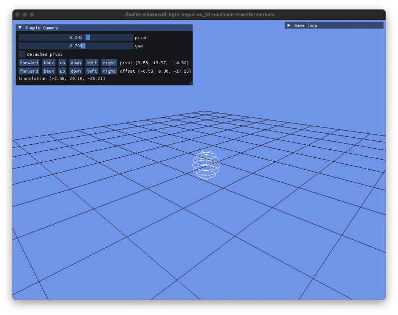 Camera demo