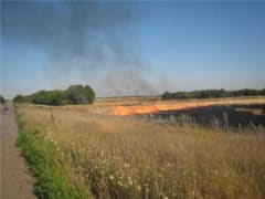 В Волгодонске вновь объявлена чрезвычайная пожароопасность