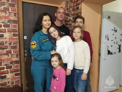 Многодетная  мама из Шахт знает  все о пожарах и  спасает жизни