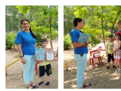 Дошколята поздравили ВДПО с юбилеем