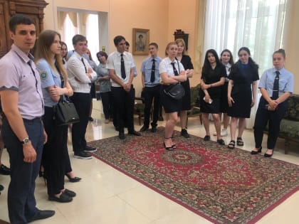 Посещение музея русско-армянской дружбы