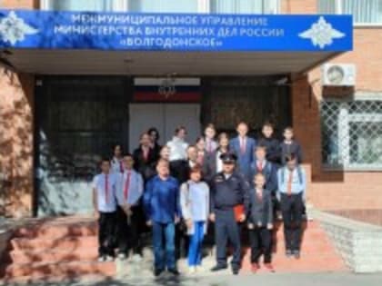 Экскурсия для студентов Полицейского класса в Гимназии «Юридическая»