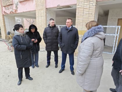 Капитальный ремонт лицея «Политэк» в Волгодонске идет с опережением графика