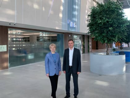 22 июля ректор РГЭУ (РИНХ) Елена Макаренко посетила офис банка ВТБ