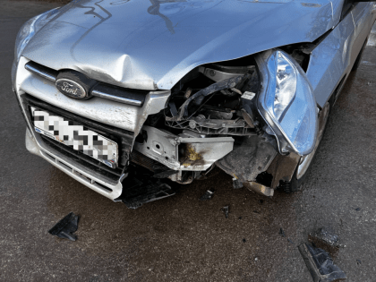 В Донецке столкнулись две иномарки