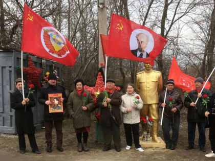 В Ростовской области почтили память Сталина