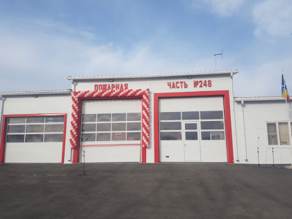 Первую пожарную часть открыли в станице Заплавской Октябрьского района