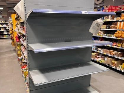 Яичный дефицит появился на полках магазинов