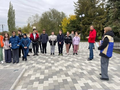 Волонтеры Донского волонтёрского центра организовали квест-экскурсию по Усть-Донецкому району для учащихся общеобразовательных школ