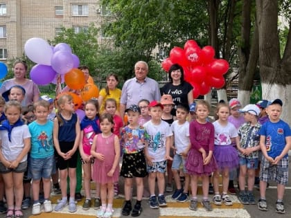 Маленькие шахтинцы приняли участие в мероприятиях, посвященных Дню защиты детей