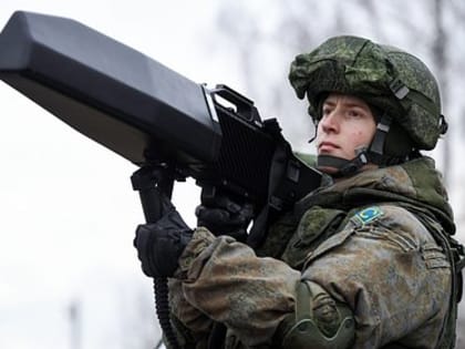 Ручные комплексы «Гарпун-3» применили российские военные для борьбы с украинскими беспилотниками