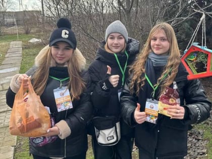 В  Центре «Радуга « Волгодонска присоединились к акции «Покормите птиц зимой»