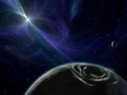 Открыт редкий пульсар с планетами земного типа