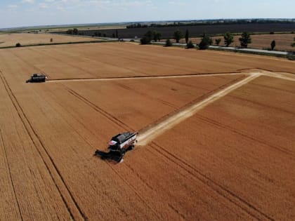 Донские аграрии, начиная битву за урожай, поддержали российских военнослужащих