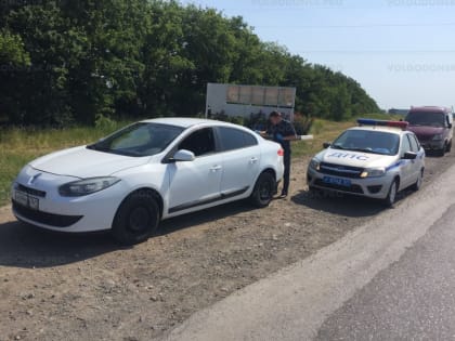 На трассе Ростов – Волгодонск полицейские задержали пьяного угонщика без прав