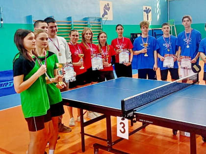 Настольный теннис. Соревнуются волгодонские студенты