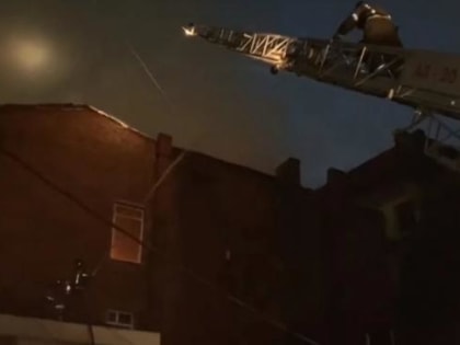 В центре Ростова почти 3 часа тушили пожар в старинном особняке