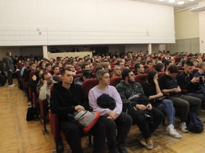 Встреча студентов техникума в рамках вопроса трудоустройства и дальнейшей карьеры