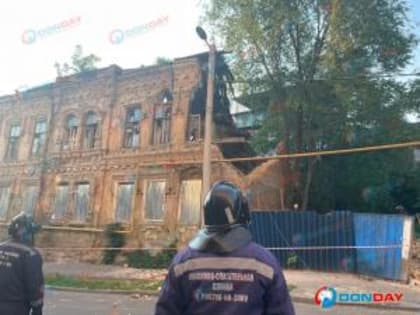 В Ростове обрушили еще часть здания доходного дома Гудермана