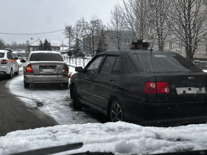 Небольшое ДТП в центре Донецка