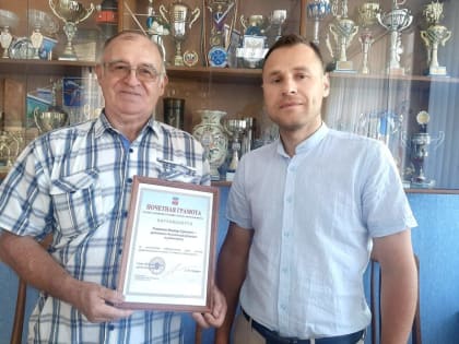 Старейшине волгодонского радиоспорта Виктору Гетманову – 75 лет