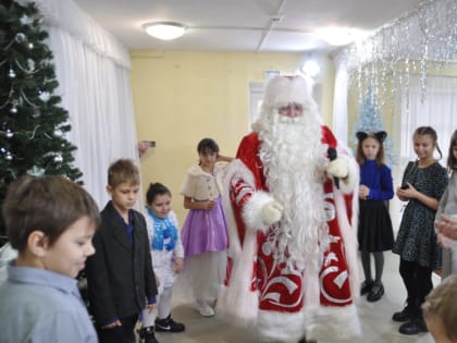 Для детей мобилизованных прошел новогодний утренник