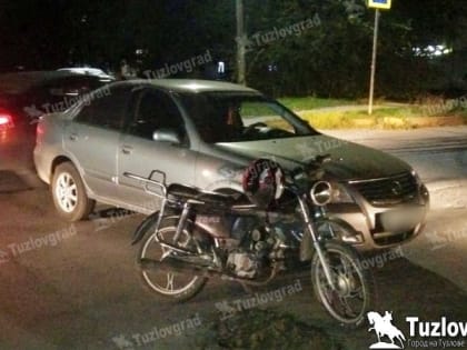 В Новочеркасске подросток без прав на мопеде попал в ДТП