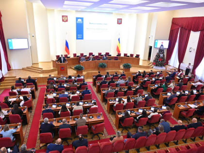Студентка ВИТИ НИЯУ МИФИ приняла участие в первом заседании Молодёжного Парламента ЗС РО 7 созыва
