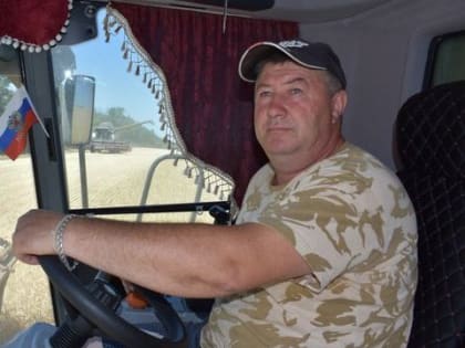 В районе убирают хлеб