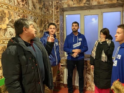 Активисты МГЕР в Ростове оценили состояние работ по ремонту общежития ДонГАУ