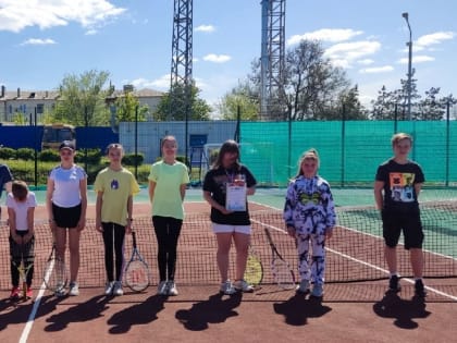 Теннисисты показали свое мастерство