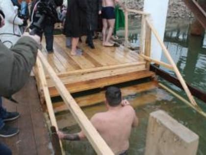 На Крещение для волгодонцев в порту обустроят купель