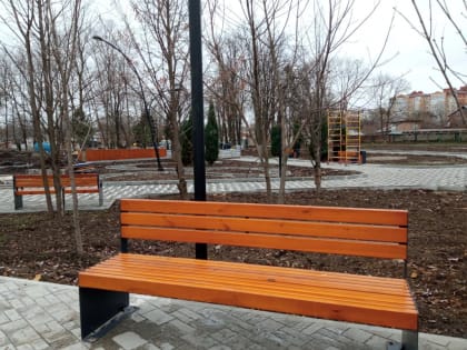 В Новочеркасске продолжается реконструкция парка «Казачок»