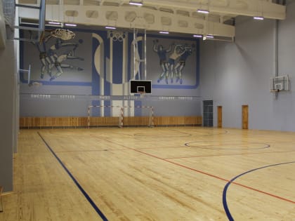 «Шаг к комфортному спорту»: в лицее №24 отремонтировали спортивный зал