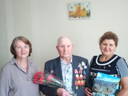 Каменчанин участник войны Михаил Константинович Алтухов отметил 95-летие!