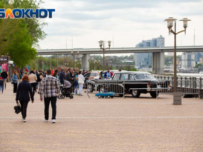 Многие жители Ростова на майские праздники предпочли остаться в городе