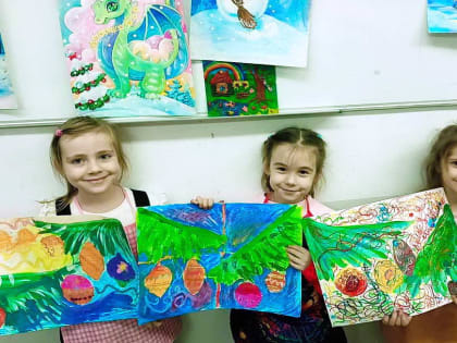 Самые юные художники Волгодонска к Новому году