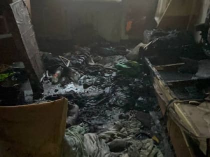 В Донецке едва не сгорел мужчина. Часть вторая.