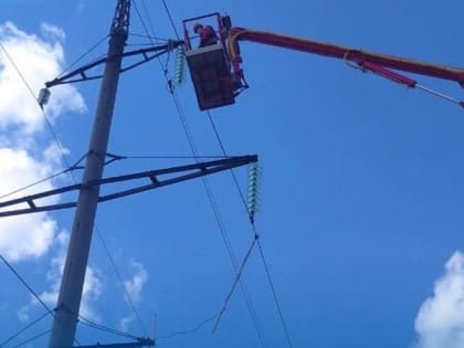 В Таганроге отключен от электричества район Мариупольского шоссе
