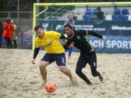 «Ника» неудачно выступила в Кубке России по пляжному футболу