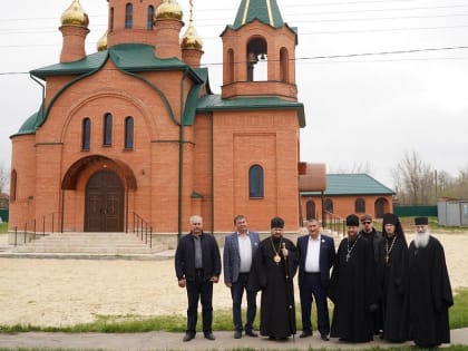 В Потапове освятили новый храм Александра Невского