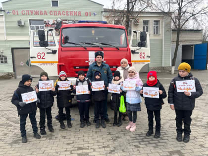 Экскурсия учащихся Миллерово в пожарную часть