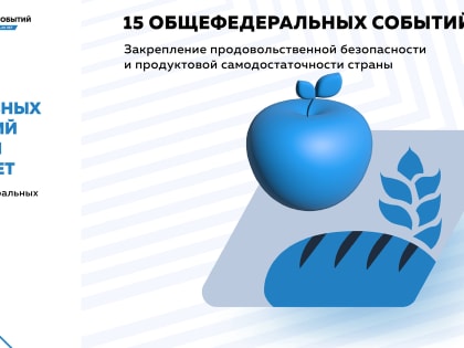 Проект «20 главных событий России за 20 лет» затрагивает продовольственную безопаснос