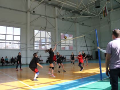 Команда района - победитель открытого турнира по волейболу