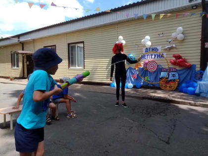 День Нептуна в детском саду "Алёнка"