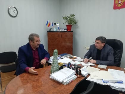 Совещание с первым заместителем главы Администрации Заветинского района