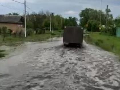 В Азовском районе из-за подъема воды в Дону подтопило 11 хуторов