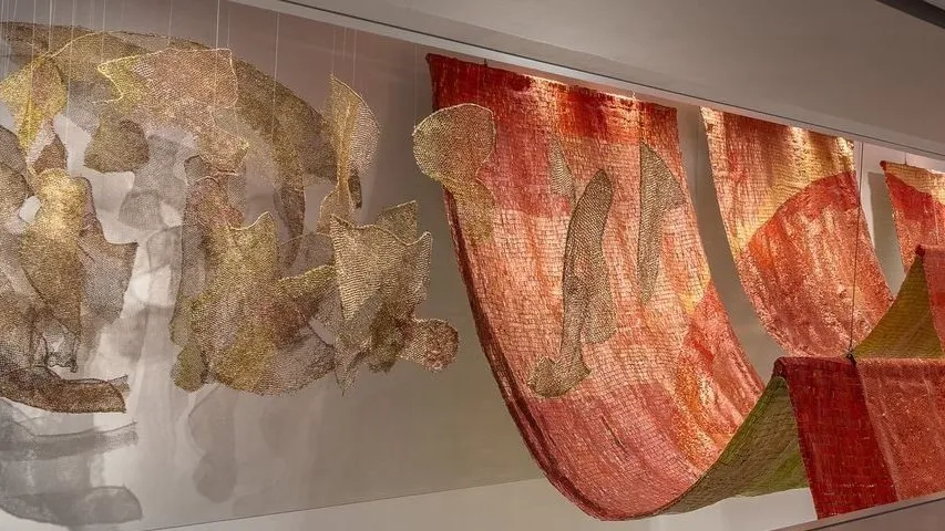 After the Red Moon: El Anatsui Works Begin Global Tour in China